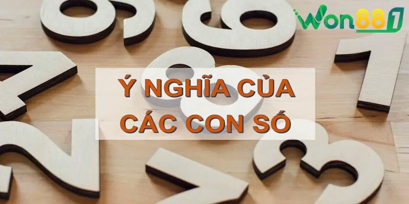 Moi con so deu mang mot y nghia rieng Mỗi con số đều mang một ý nghĩa riêng