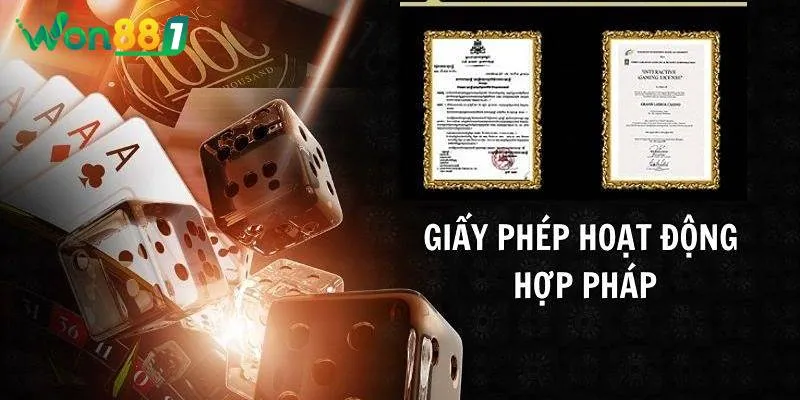so huu giay phep hoat dong hop phap nham dam bao moi truong ca cuoc an toan Sở hữu giấy phép hoạt động hợp pháp nhằm đảm bảo môi trường cá cược an toàn