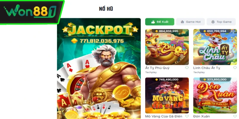 won88 san choi no hu club don dau giau sang van may trong tam tay WON88 - sân chơi nổ hũ club đón đầu giàu sang, vận may trong tầm tay
